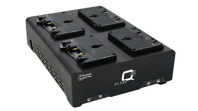 Core SWX Fleet-Q4A Simultaneous Quad Charger - Gold Mount