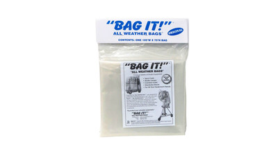 "Bag It!" All Weather Bag - 105" x 75" Large Clear 5-Mil.