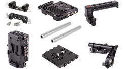 AbelCine Wooden Camera RED DSMC2 Accessory Bundle with Easy Top Plate & D-Box - V-Mount