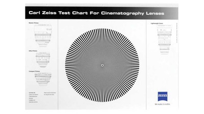 ZEISS Siemens Star Test Chart