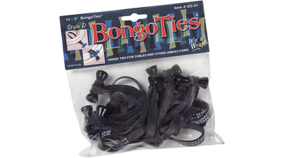 BongoTies - Stealth Black (10-Pack)