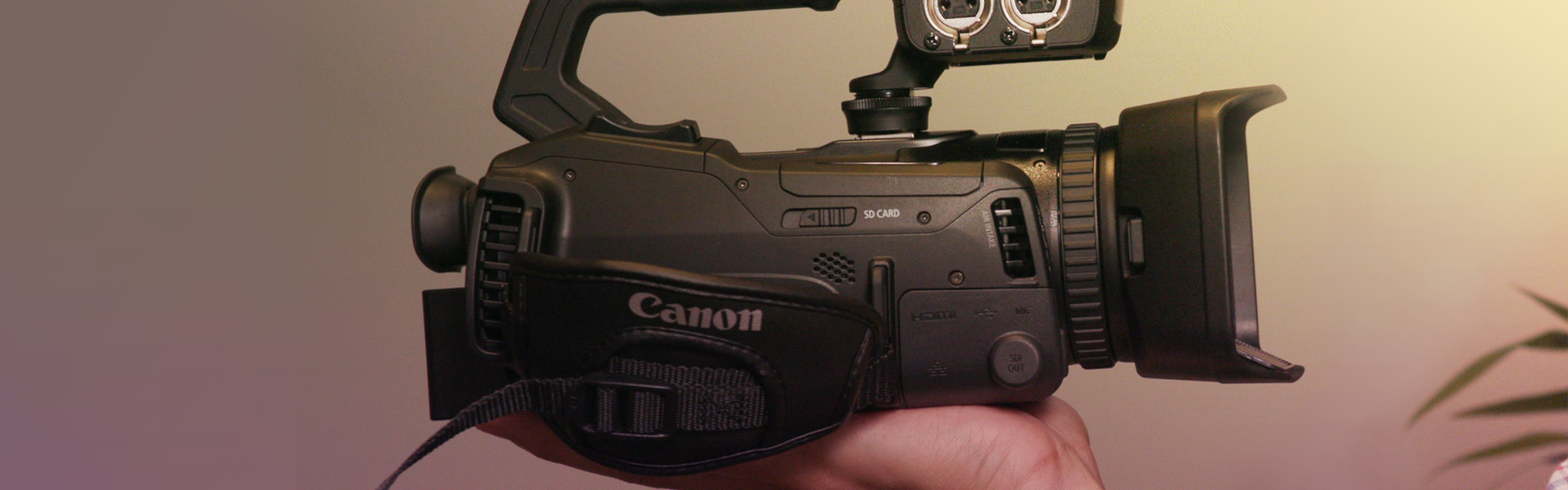 Header image for article First Look: Canon XF405