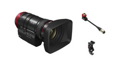 Canon COMPACT-SERVO CN-E 18-80mm Zoom & Lens Support with Right Angle 6" Cable Kit